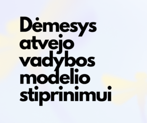 Dėmesys atvejo vadybos modelio stiprinimui